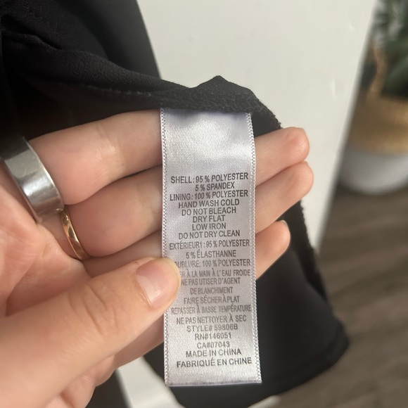 Monteau Black Summer Dress (XS) - Picture 2 of 3